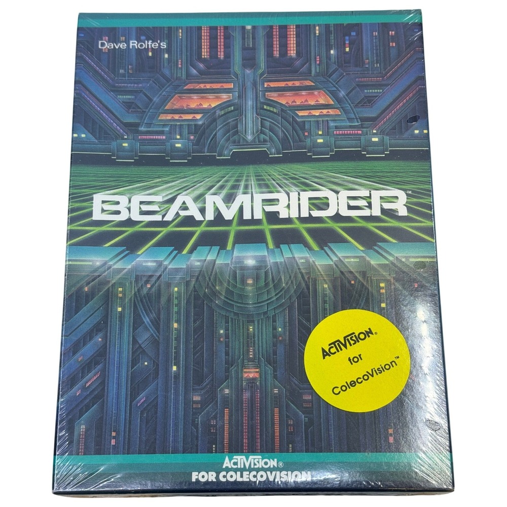 Activision Beamrider ColecoVision Video Game New Sealed Dave Rolfe VS-003-02